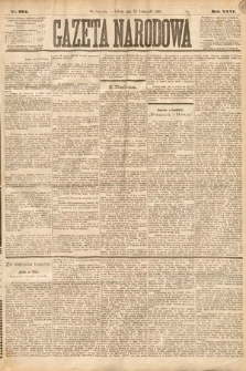 Gazeta Narodowa. 1887, nr 264