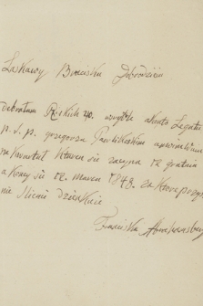 Korespondencja Gwalberta Pawlikowskiego z lat 1814–1852. T. 1, Abrahamsberg - Dzieduszycki Eugeniusz