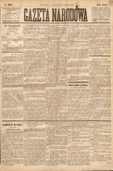 Gazeta Narodowa. 1887, nr 270
