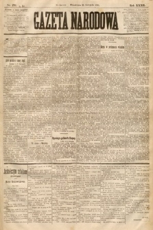Gazeta Narodowa. 1893, nr 272