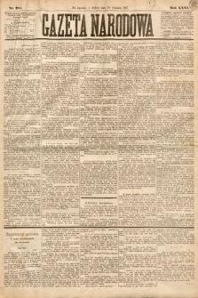 Gazeta Narodowa. 1887, nr 281