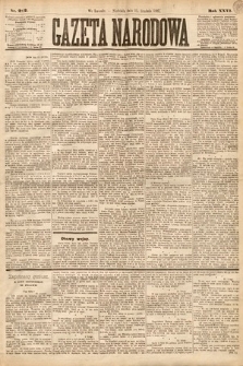 Gazeta Narodowa. 1887, nr 282