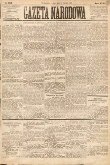 Gazeta Narodowa. 1887, nr 284