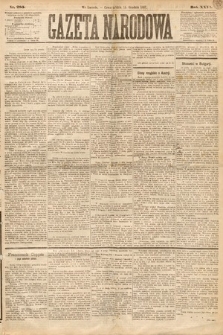 Gazeta Narodowa. 1887, nr 285