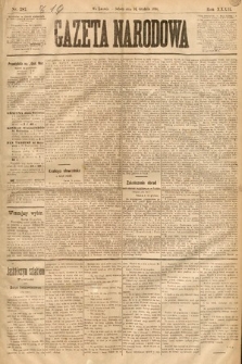 Gazeta Narodowa. 1893, nr 287