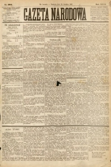 Gazeta Narodowa. 1887, nr 294