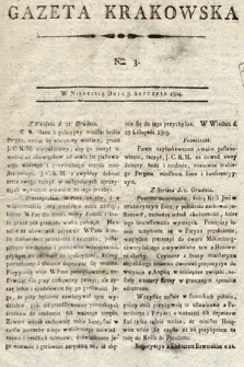 Gazeta Krakowska. 1804, nr 3