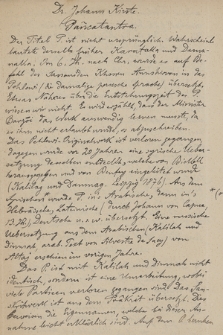 Notatki Leona Mańkowskiego z wykładów doc. dra Johanna Kirste na Uniwersytecie Wiedeńskim z 1891/1892 r.