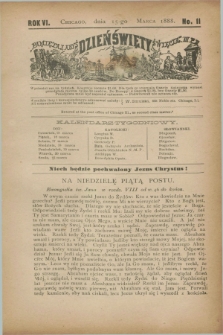 Dzień Święty. R.6, No. 11 (15 marca 1888)
