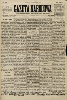 Gazeta Narodowa. 1898, nr 186