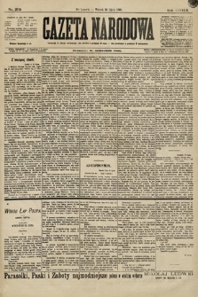 Gazeta Narodowa. 1898, nr 205