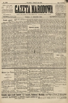 Gazeta Narodowa. 1898, nr 206