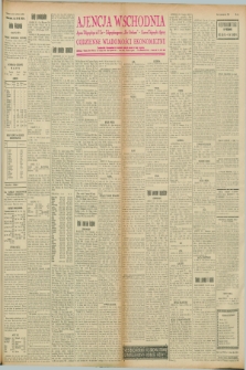 Ajencja Wschodnia. Codzienne Wiadomości Ekonomiczne = Agence Télégraphique de l'Est = Telegraphenagentur „Der Ostdienst” = Eastern Telegraphic Agency. R.8, nr 66 (20 marca 1928)