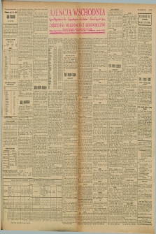 Ajencja Wschodnia. Codzienne Wiadomości Ekonomiczne = Agence Télégraphique de l'Est = Telegraphenagentur „Der Ostdienst” = Eastern Telegraphic Agency. R.8, Nr. 103 (6 i 7 maja 1928)