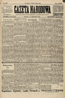 Gazeta Narodowa. 1898, nr 219