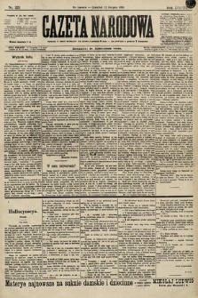 Gazeta Narodowa. 1898, nr 221