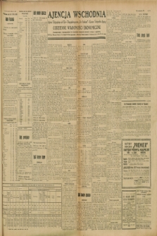 Ajencja Wschodnia. Codzienne Wiadomości Ekonomiczne = Agence Télégraphique de l'Est = Telegraphenagentur „Der Ostdienst” = Eastern Telegraphic Agency. R.8, Nr. 194 (26 i 27 sierpnia 1928)