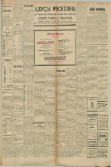 Ajencja Wschodnia. Codzienne Wiadomości Ekonomiczne = Agence Télégraphique de l'Est = Telegraphenagentur „Der Ostdienst” = Eastern Telegraphic Agency. R.8, nr 215 (20 września 1928)