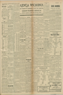Ajencja Wschodnia. Codzienne Wiadomości Ekonomiczne = Agence Télégraphique de l'Est = Telegraphenagentur „Der Ostdienst” = Eastern Telegraphic Agency. R.8, nr 245 (25 października 1928)