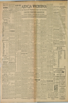 Ajencja Wschodnia. Codzienne Wiadomości Ekonomiczne = Agence Télégraphique de l'Est = Telegraphenagentur „Der Ostdienst” = Eastern Telegraphic Agency. R.9, nr 6 (8 stycznia 1929)