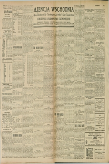 Ajencja Wschodnia. Codzienne Wiadomości Ekonomiczne = Agence Télégraphique de l'Est = Telegraphenagentur „Der Ostdienst” = Eastern Telegraphic Agency. R.9, nr 9 (11 stycznia 1929)