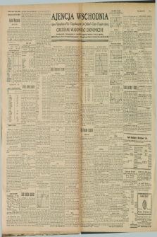 Ajencja Wschodnia. Codzienne Wiadomości Ekonomiczne = Agence Télégraphique de l'Est = Telegraphenagentur „Der Ostdienst” = Eastern Telegraphic Agency. R.9, nr 11 (13 i 14 stycznia 1929)