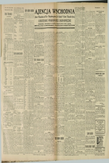 Ajencja Wschodnia. Codzienne Wiadomości Ekonomiczne = Agence Télégraphique de l'Est = Telegraphenagentur „Der Ostdienst” = Eastern Telegraphic Agency. R.9, nr 15 (18 stycznia 1929)