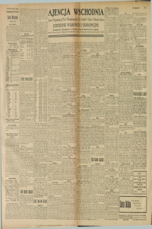Ajencja Wschodnia. Codzienne Wiadomości Ekonomiczne = Agence Télégraphique de l'Est = Telegraphenagentur „Der Ostdienst” = Eastern Telegraphic Agency. R.9, nr 23 (27 i 28 stycznia 1929)