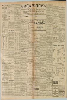 Ajencja Wschodnia. Codzienne Wiadomości Ekonomiczne = Agence Télégraphique de l'Est = Telegraphenagentur „Der Ostdienst” = Eastern Telegraphic Agency. R.9, nr 28 (2, 3 i 4 lutego 1929)