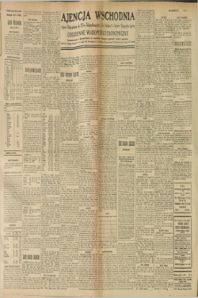 Ajencja Wschodnia. Codzienne Wiadomości Ekonomiczne = Agence Télégraphique de l'Est = Telegraphenagentur „Der Ostdienst” = Eastern Telegraphic Agency. R.9, nr 31 (7 lutego 1929)