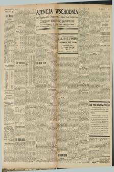 Ajencja Wschodnia. Codzienne Wiadomości Ekonomiczne = Agence Télégraphique de l'Est = Telegraphenagentur „Der Ostdienst” = Eastern Telegraphic Agency. R.9, nr 33 (9 lutego 1929)
