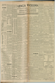 Ajencja Wschodnia. Codzienne Wiadomości Ekonomiczne = Agence Télégraphique de l'Est = Telegraphenagentur „Der Ostdienst” = Eastern Telegraphic Agency. R.9, nr 40 (17 i 18 lutego 1929)