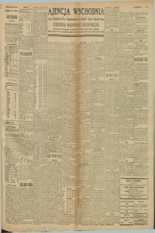 Ajencja Wschodnia. Codzienne Wiadomości Ekonomiczne = Agence Télégraphique de l'Est = Telegraphenagentur „Der Ostdienst” = Eastern Telegraphic Agency. R.9, nr 49 (28 lutego 1929)