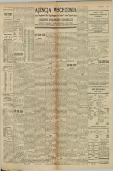 Ajencja Wschodnia. Codzienne Wiadomości Ekonomiczne = Agence Télégraphique de l'Est = Telegraphenagentur „Der Ostdienst” = Eastern Telegraphic Agency. R.9, nr 58 (10 i 11 marca 1929)