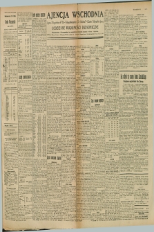 Ajencja Wschodnia. Codzienne Wiadomości Ekonomiczne = Agence Télégraphique de l'Est = Telegraphenagentur „Der Ostdienst” = Eastern Telegraphic Agency. R.9, nr 59 (12 marca 1929)