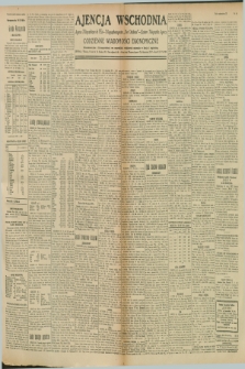 Ajencja Wschodnia. Codzienne Wiadomości Ekonomiczne = Agence Télégraphique de l'Est = Telegraphenagentur „Der Ostdienst” = Eastern Telegraphic Agency. R.9, nr 65 (19 marca 1929)
