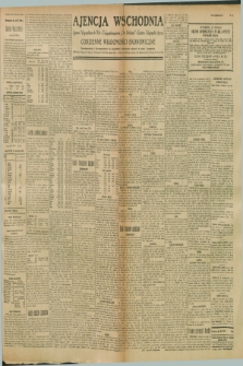 Ajencja Wschodnia. Codzienne Wiadomości Ekonomiczne = Agence Télégraphique de l'Est = Telegraphenagentur „Der Ostdienst” = Eastern Telegraphic Agency. R.9, nr 66 (20 marca 1929)