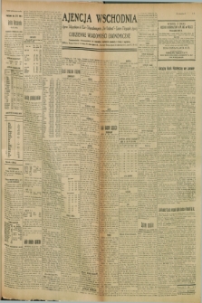Ajencja Wschodnia. Codzienne Wiadomości Ekonomiczne = Agence Télégraphique de l'Est = Telegraphenagentur „Der Ostdienst” = Eastern Telegraphic Agency. R.9, nr 72 (27 marca 1929)