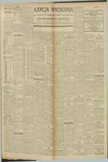 Ajencja Wschodnia. Codzienne Wiadomości Ekonomiczne = Agence Télégraphique de l'Est = Telegraphenagentur „Der Ostdienst” = Eastern Telegraphic Agency. R.9, nr 81 (10 kwietnia 1929)