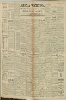 Ajencja Wschodnia. Codzienne Wiadomości Ekonomiczne = Agence Télégraphique de l'Est = Telegraphenagentur „Der Ostdienst” = Eastern Telegraphic Agency. R.9, nr 82 (11 kwietnia 1929)