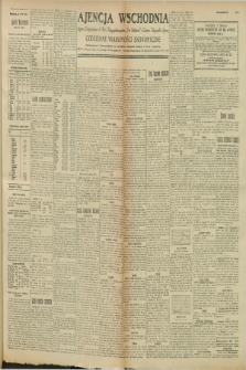 Ajencja Wschodnia. Codzienne Wiadomości Ekonomiczne = Agence Télégraphique de l'Est = Telegraphenagentur „Der Ostdienst” = Eastern Telegraphic Agency. R.9, nr 83 (12 kwietnia 1929)