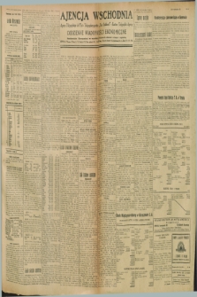 Ajencja Wschodnia. Codzienne Wiadomości Ekonomiczne = Agence Télégraphique de l'Est = Telegraphenagentur „Der Ostdienst” = Eastern Telegraphic Agency. R.9, nr 86 (16 kwietnia 1929)