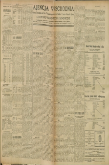 Ajencja Wschodnia. Codzienne Wiadomości Ekonomiczne = Agence Télégraphique de l'Est = Telegraphenagentur „Der Ostdienst” = Eastern Telegraphic Agency. R.9, nr 94 (25 kwietnia 1929)