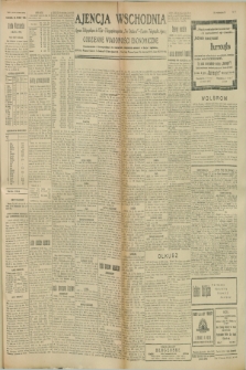 Ajencja Wschodnia. Codzienne Wiadomości Ekonomiczne = Agence Télégraphique de l'Est = Telegraphenagentur „Der Ostdienst” = Eastern Telegraphic Agency. R.9, nr 97 (28 i 29 kwietnia 1929)