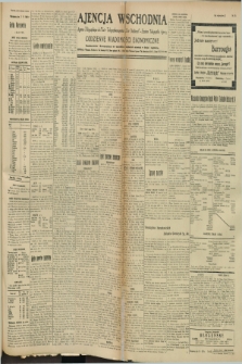Ajencja Wschodnia. Codzienne Wiadomości Ekonomiczne = Agence Télégraphique de l'Est = Telegraphenagentur „Der Ostdienst” = Eastern Telegraphic Agency. R.9, nr 103 (7 maja 1929)