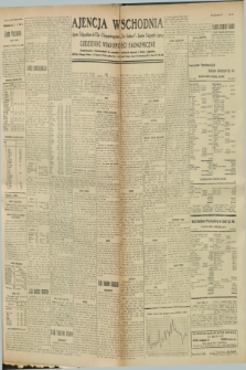 Ajencja Wschodnia. Codzienne Wiadomości Ekonomiczne = Agence Télégraphique de l'Est = Telegraphenagentur „Der Ostdienst” = Eastern Telegraphic Agency. R.9, nr 104 (8 maja 1929)