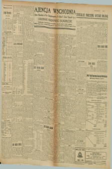 Ajencja Wschodnia. Codzienne Wiadomości Ekonomiczne = Agence Télégraphique de l'Est = Telegraphenagentur „Der Ostdienst” = Eastern Telegraphic Agency. R.9, nr 115 (23 maja 1929)