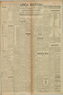 Ajencja Wschodnia. Codzienne Wiadomości Ekonomiczne = Agence Télégraphique de l'Est = Telegraphenagentur „Der Ostdienst” = Eastern Telegraphic Agency. R.9, nr 116 (24 maja 1929)