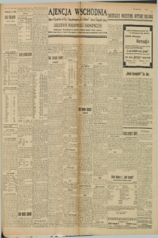 Ajencja Wschodnia. Codzienne Wiadomości Ekonomiczne = Agence Télégraphique de l'Est = Telegraphenagentur „Der Ostdienst” = Eastern Telegraphic Agency. R.9, nr 120 (29 maja 1929)