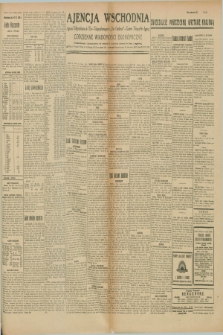 Ajencja Wschodnia. Codzienne Wiadomości Ekonomiczne = Agence Télégraphique de l'Est = Telegraphenagentur „Der Ostdienst” = Eastern Telegraphic Agency. R.9, nr 123 (2 i 3 czerwca 1929)